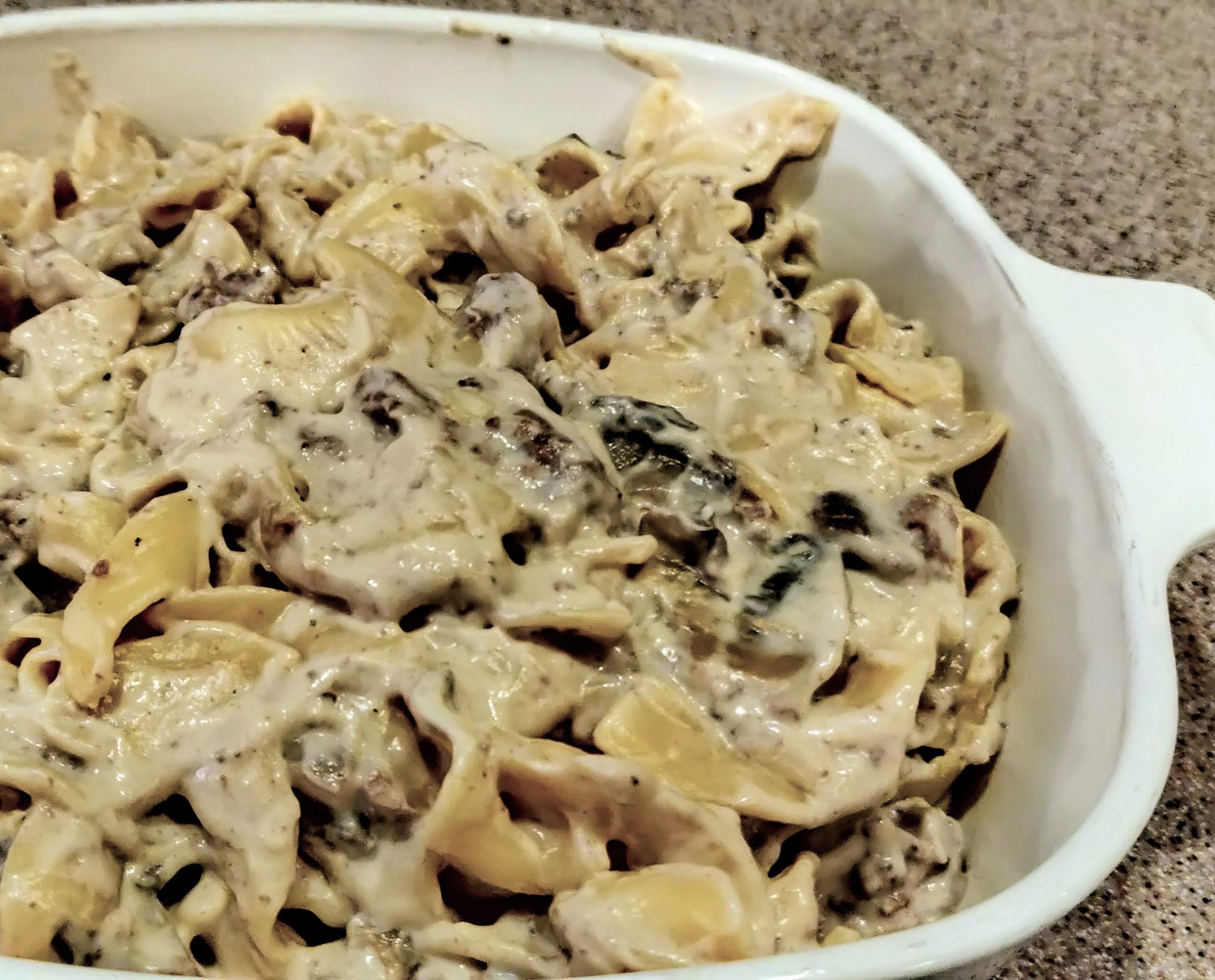 “Cheater” Beef Stroganoff