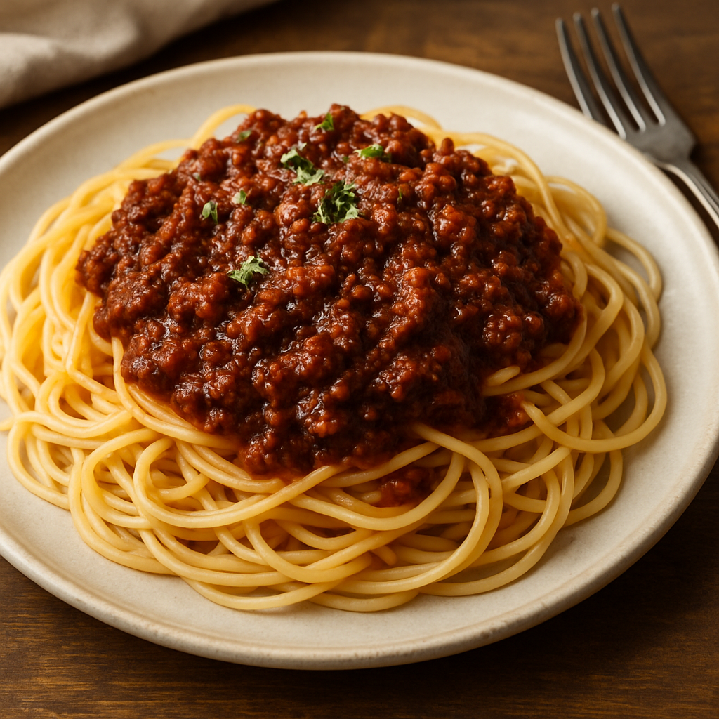 Spaghetti with Meat Sauce